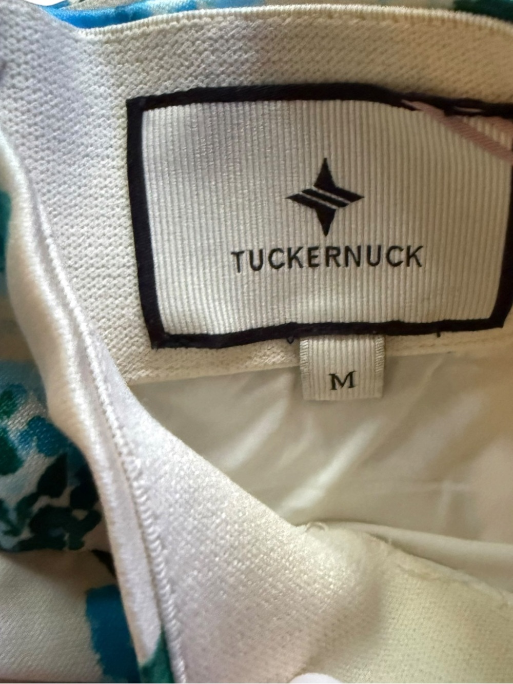 Tuckernuck Hydrangea Floral Matching Set Puff Sleeve Top & Mini Skirt Sz Medium - Picture 15 of 17